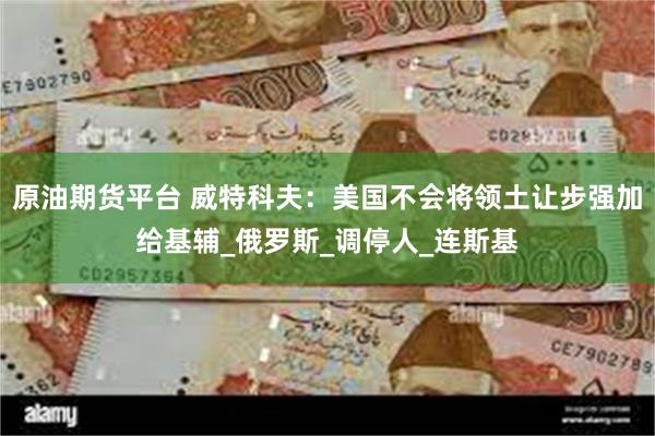 原油期货平台 威特科夫：美国不会将领土让步强加给基辅_俄罗斯_调停人_连斯基